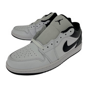 NIKE AIR JORDAN 1 LOW WHITE/BLACK-WHITE (28)