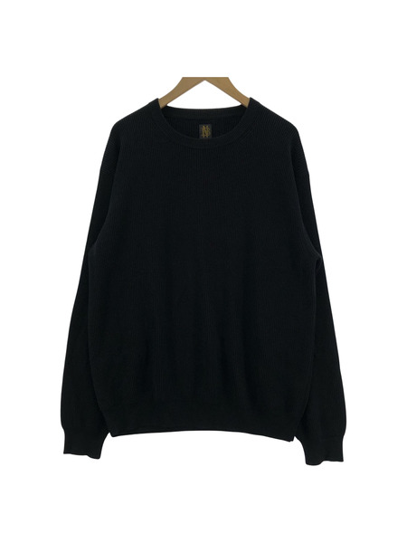 BATONER/SUPER HIGH TWIST CREW NECK/3/BN-23FM-017