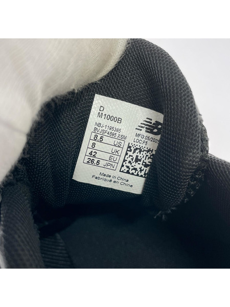 NEW BALANCE スニーカー M1000B ローカットスニーカー(26.5)黒