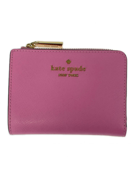 kate spade new york コンパクトウォレット スモールL ジップウォレット サーフピンク