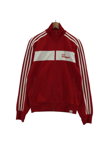 adidas　LIVERPOOL トラックジャケット　レッド　S