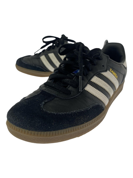 adidas originals スニーカー SAMBA (24.0cm) ブラック