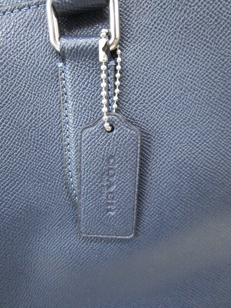 COACH ブリーフケース ネイビー C8173