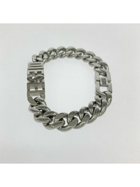 DIESEL ブレスレット・バングル ロゴチェーンブレスレット