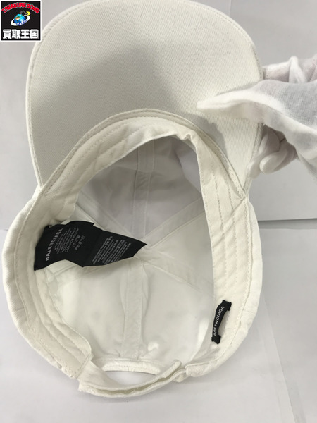 Balenciaga WFP WORLD FOOD PROGRAMME 白 キャップ