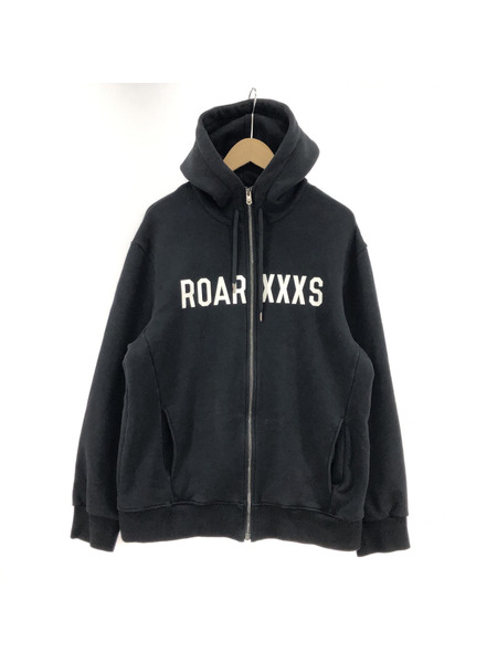 roarguns×GOD SELECTION XXX ジップパーカー XL BLK