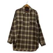 PENDLETON 70s ウールチェックシャツ 16 1/2