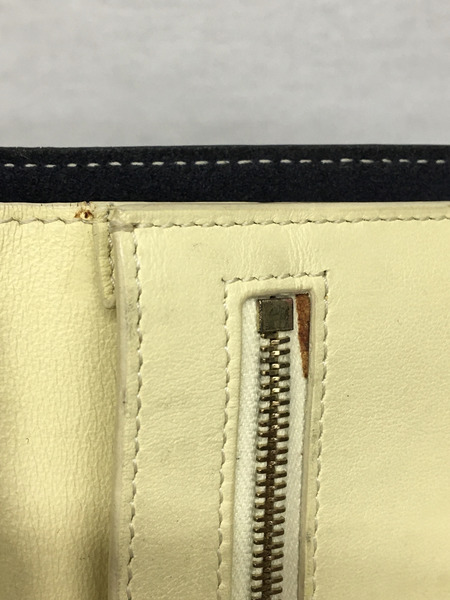 CELINE　コンパクトウォレット ストラップウォレット ネイビー