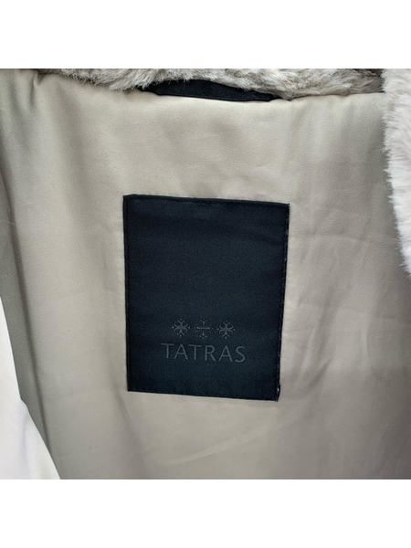 TATRAS ジャケット BOMOS フェイクファージップアップフーディ 1