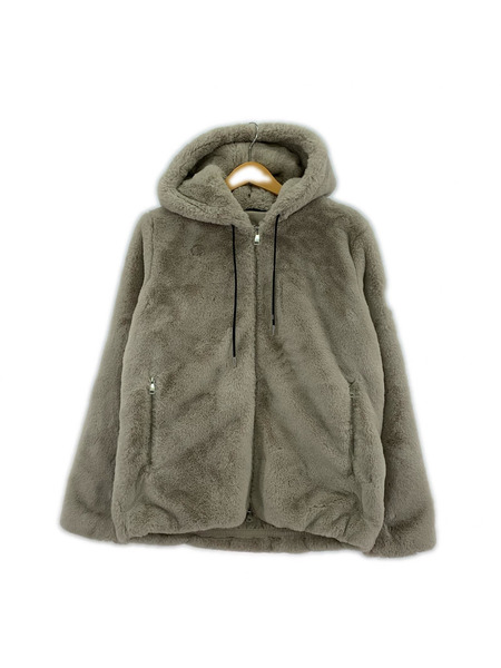 TATRAS ジャケット BOMOS フェイクファージップアップフーディ 1