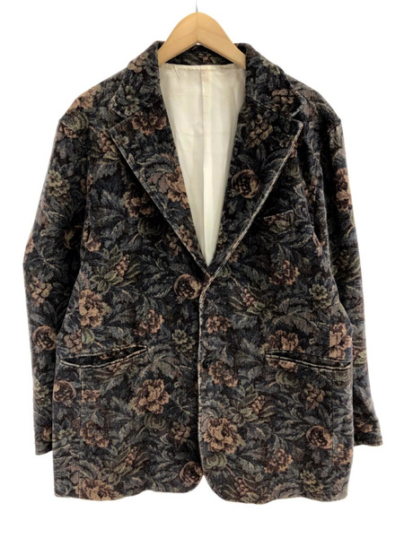 カーキコットン総柄ニードルスNeedles 19AW 2B Jacket BotanicalPrint ...