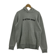 G-STAR RAW ロゴPOパーカー グレー