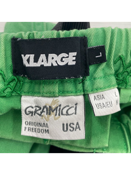 XLARGE パンツ ×GRAMICCI 緑 パンツ