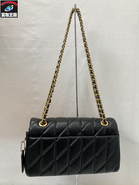 ショルダーバッグ タビー ショルダーバッグ 26 キルティング 黒