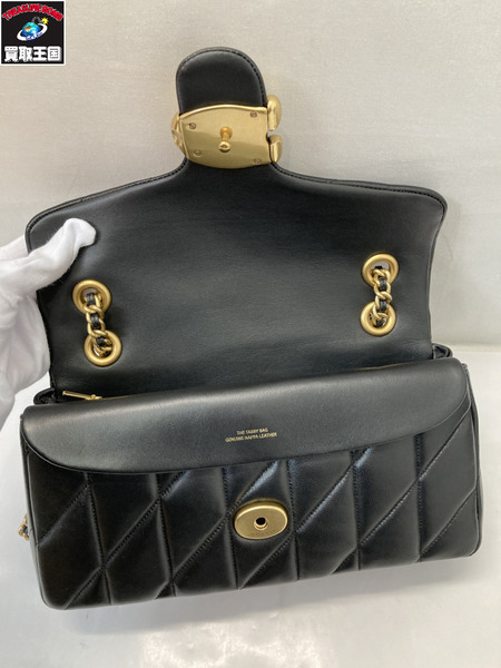 ショルダーバッグ タビー ショルダーバッグ 26 キルティング 黒