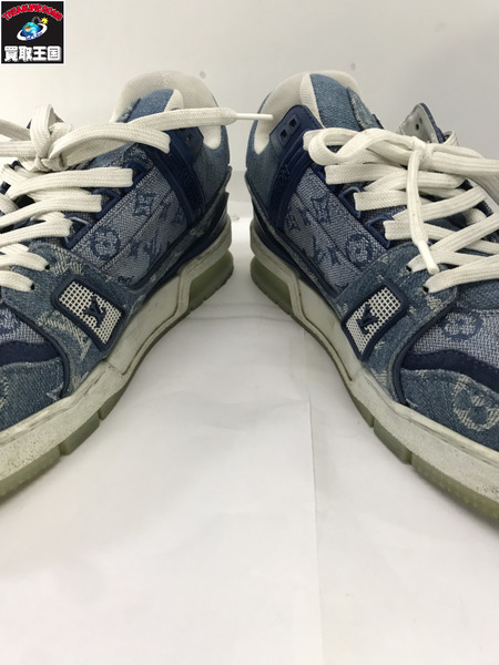 LV  トレーナー モノグラムスニーカー デニム (6 1/2) MS0221