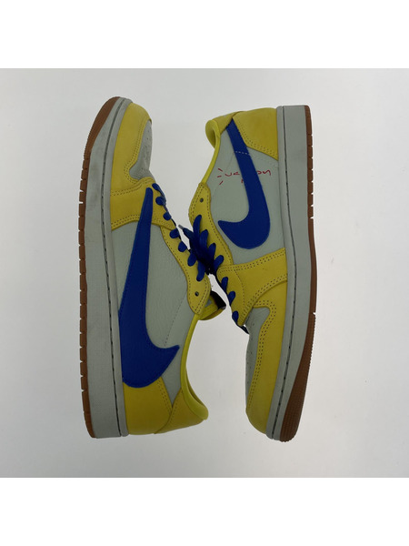 NIKE×Travis Scott Air Jordan 1 Retro Low OG Canary 28.5cm