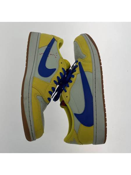 NIKE×Travis Scott Air Jordan 1 Retro Low OG Canary 28.5cm