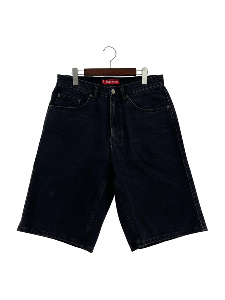 Supreme 24SS Baggy Denim Short Black ブラックデニムショーツ (30)