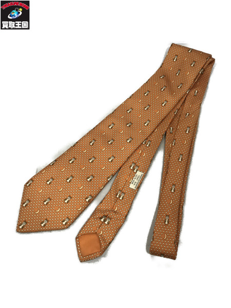 小物 HERMES/ネクタイ/梟