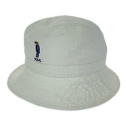 POLO RALPH LAUREN ハット ポロベア デニム バケハ WHT