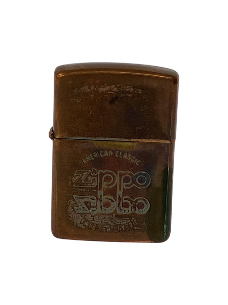 ZIPPO 87年製 ソリッドブラス オイルライター