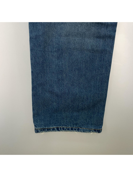 WORK EDGE Patchwork Denim パッチワークデニムパンツ (XL) ブルーインディゴ