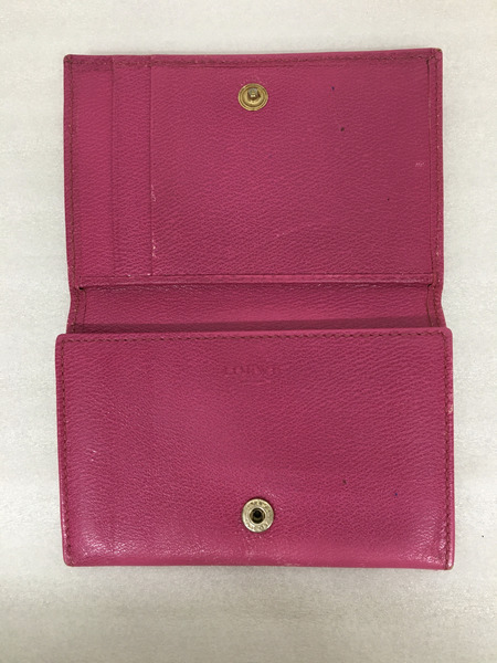 LOEWE　カードケース ピンク