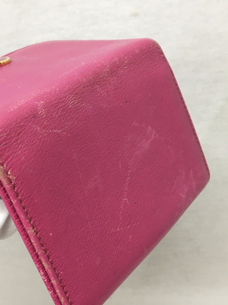 LOEWE　カードケース ピンク