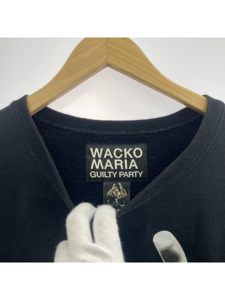 WACKO MARIA スウェット・トレーナー 2PAC HEAVY WEIGHT SWEAT/ブラック[値下]