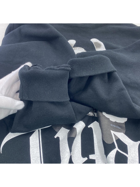 WACKO MARIA スウェット・トレーナー 2PAC HEAVY WEIGHT SWEAT/ブラック[値下]