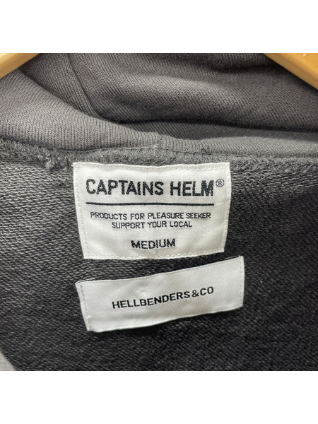 Captains Helm パーカー HELMBENDERS&Co HOODIE M