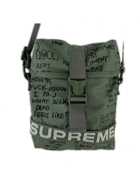 Supreme ショルダーバッグ 23SS Field Side Bag カーキ