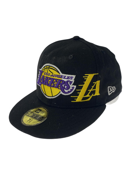 NEW ERA LAKERS キャップ 黒 58.7cm