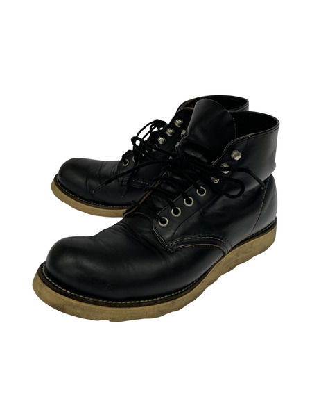 RED WING 8165 Classic Work 6inch Round Toe ブーツ 黒 8.5D