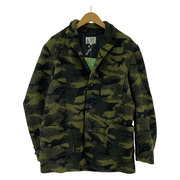 FREAK'S STORE カモ柄テーラードジャケット SIZE:L