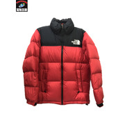 THE NORTH FACE ダウンジャケット NUPTSE JACKET S　赤