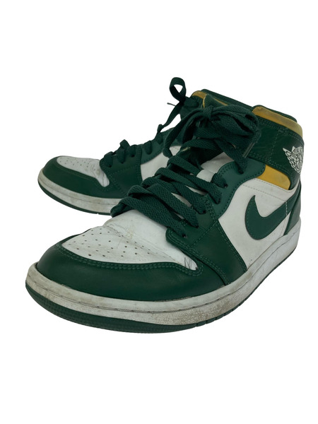 NIKE スニーカー AIR JORDAN 1 MID (27.0cm) 554724-371