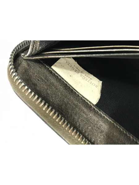 長財布 Bottega Veneta イントレチャート 長財布 ブラック