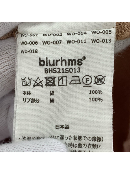 blurhms suvin ripple super size tee BHS21S013