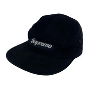 Supreme Suede Camp Cap ブラック