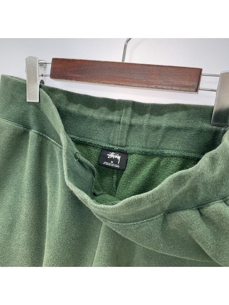 STUSSY スウェットパンツ (M) グリーン