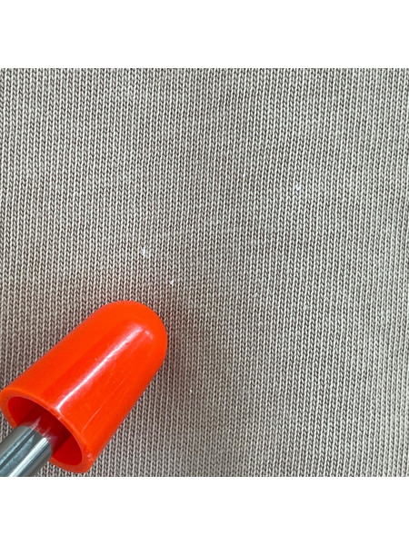 AMI paris ハートロゴ刺繍Tee M ベージュ UTS005.726