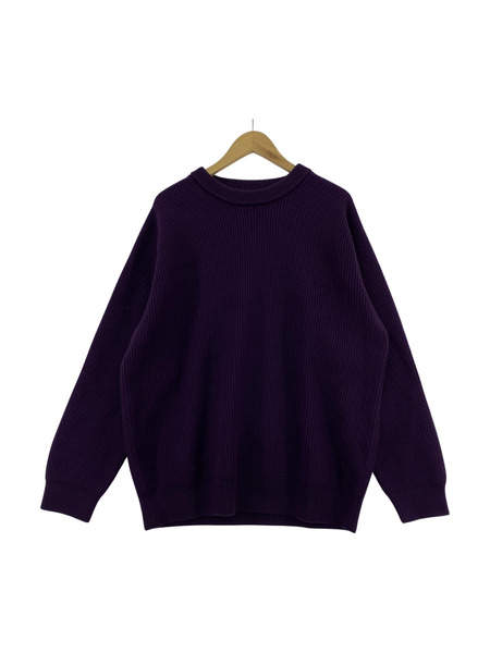 Yonetomi NEW BASIC EX FINE WOOL RIB KNIT P/O リブニットプルオーバー