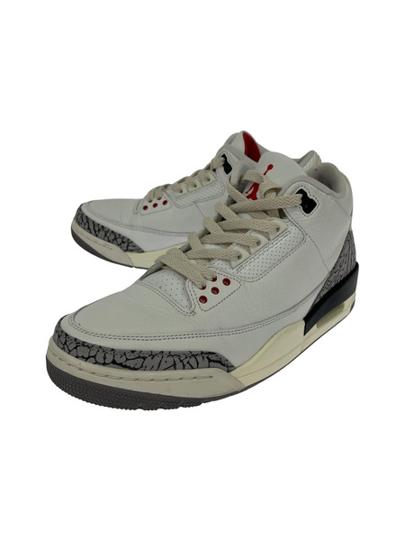 NIKE AIR JORDAN 3 RETRO ホワイトセメント 27.0cm