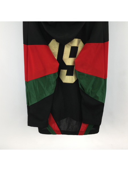 Supreme 2017AW HOODED HOCKEY JERSEY BLACK SIZE:L