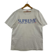 Supreme S/S Nuova York Tee 白 (M)