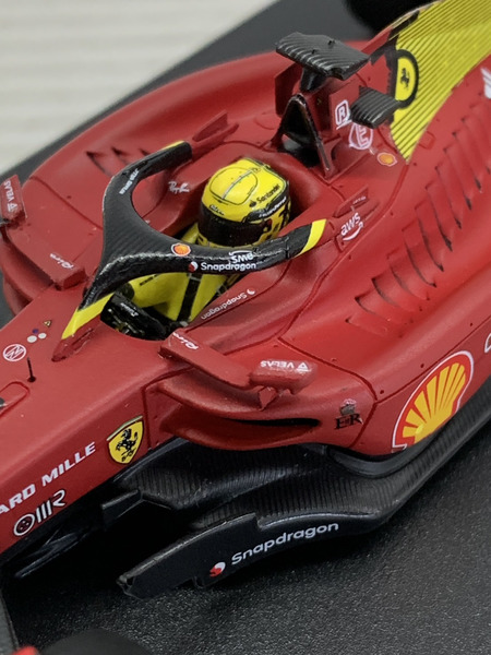 1/43スケールカー Look Smart フェラーリ F1-75 No.16 イタリアGP 2022