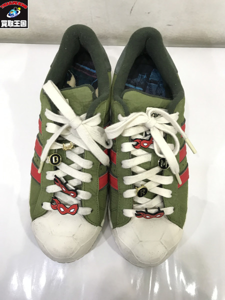 adidas originals スニーカー TMNT SHELLTOE size26.5 IF9280 タートルズ