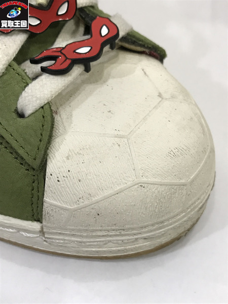 adidas originals スニーカー TMNT SHELLTOE size26.5 IF9280 タートルズ